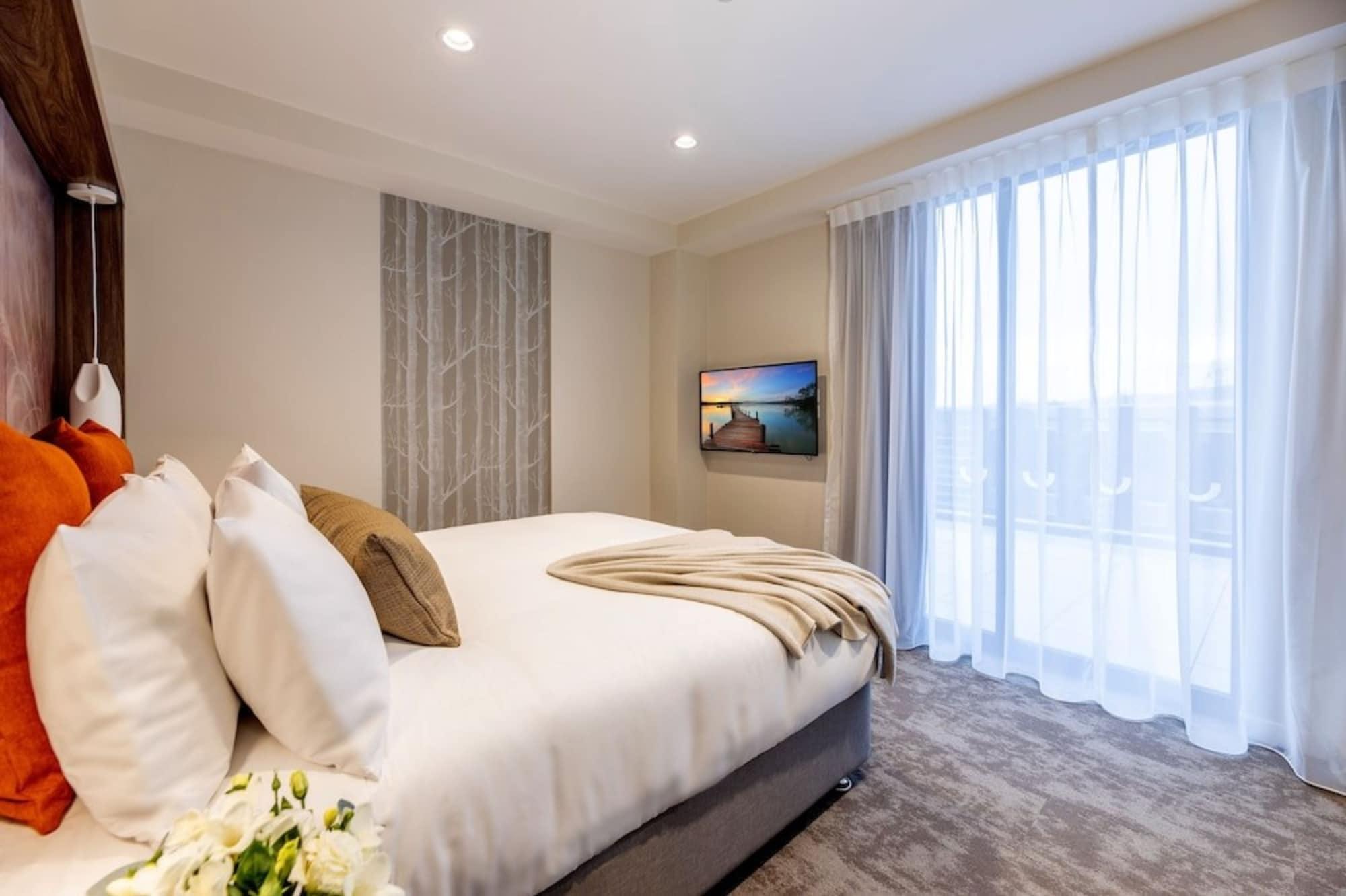 Sudima Christchurch City Экстерьер фото A bedroom at the hotel