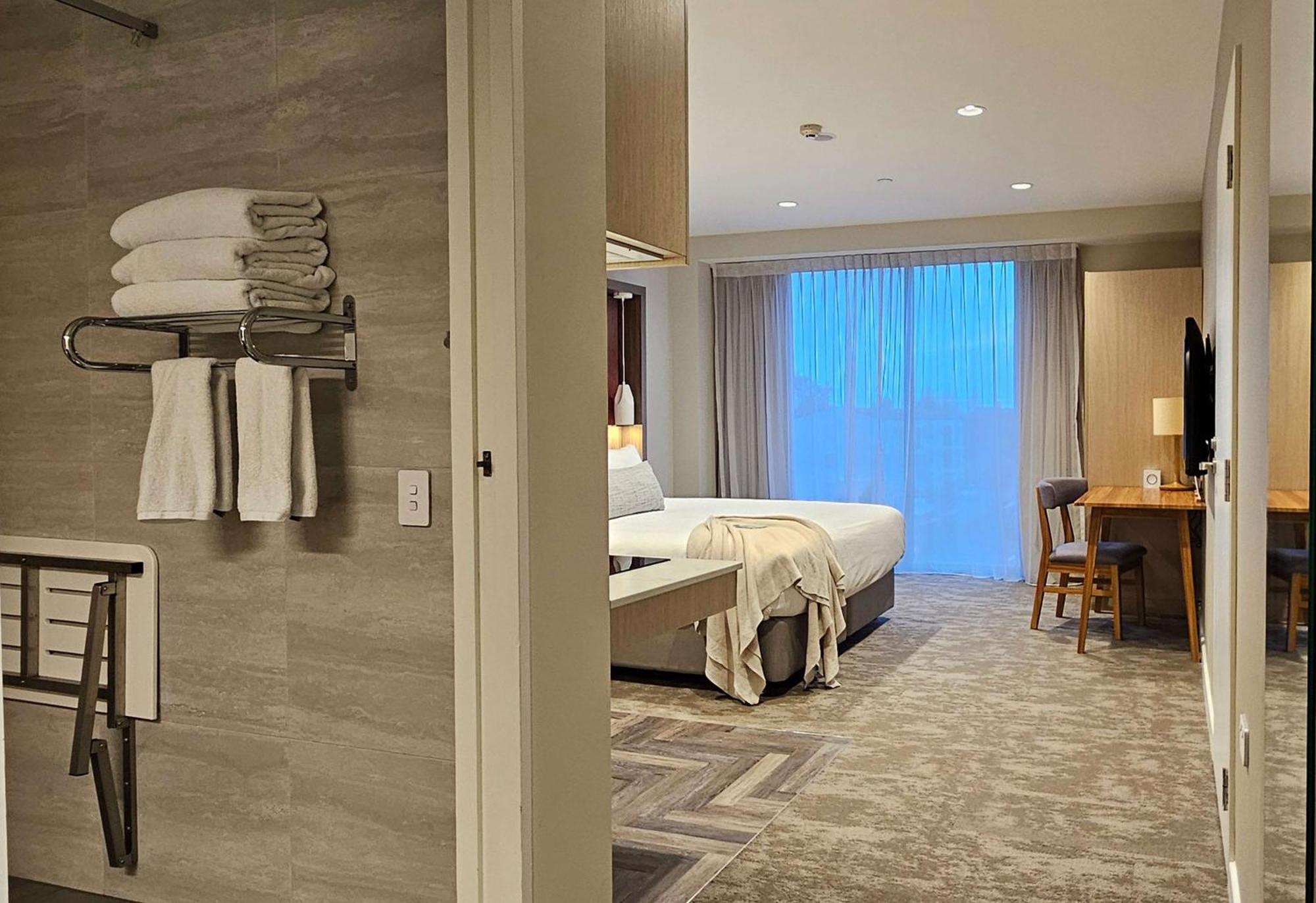 Sudima Christchurch City Экстерьер фото A guest room at the hotel