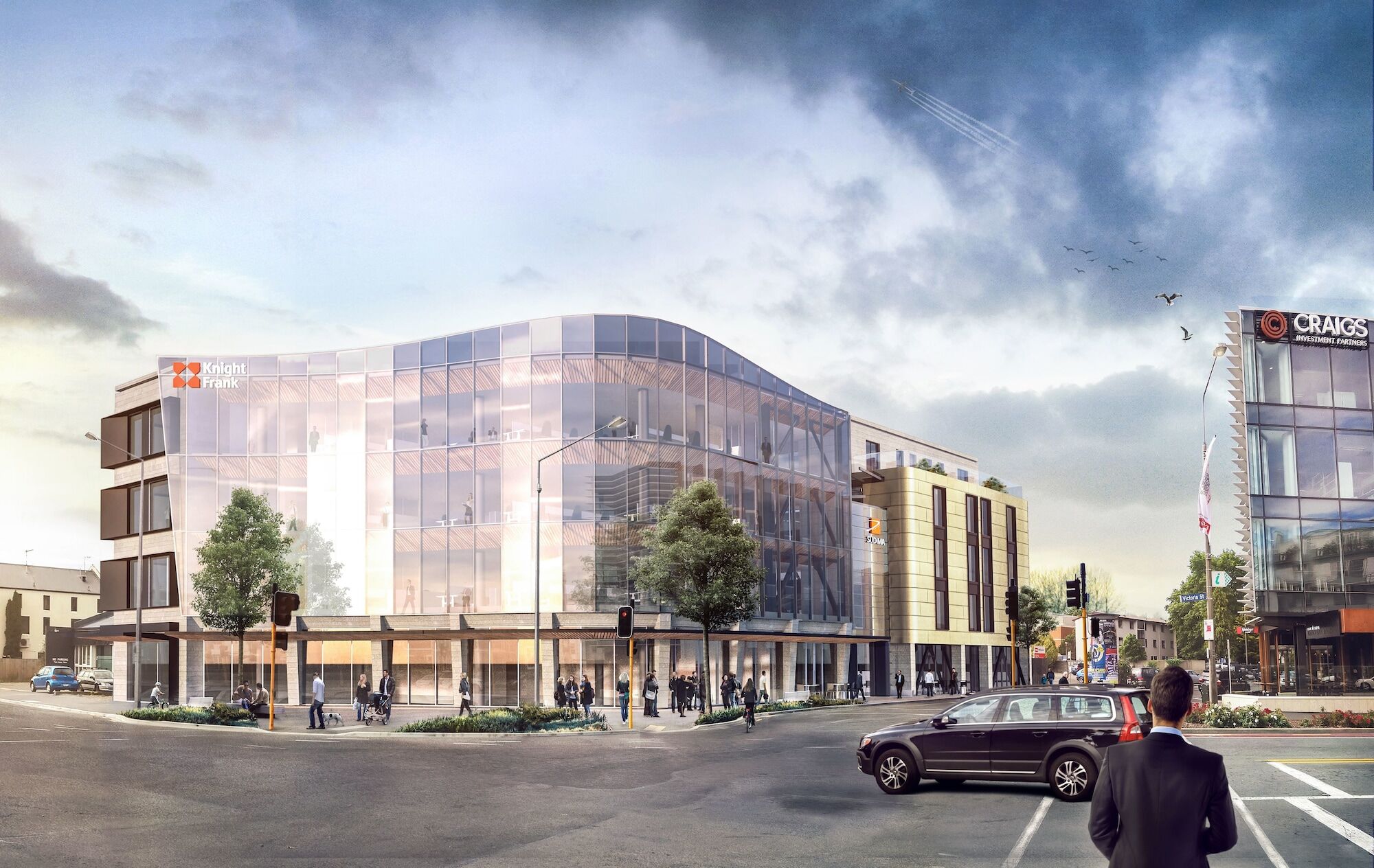 Sudima Christchurch City Экстерьер фото The proposed new building for the University of New Brunswick's Faculty of Engineering and Computer Science.